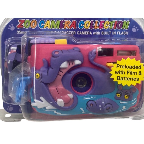 ZOO CAMERA COLLECTION Other - Vintage ZOO HIPPO 35mm Camera ZOO Collection HIPPOPOTAMUS New